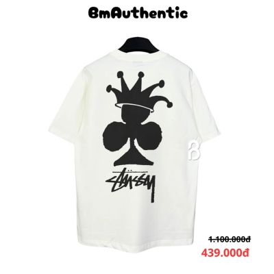 Áo Thun Stussy King Club Cotton Cao Cấp Form Rộng - BM Authentic