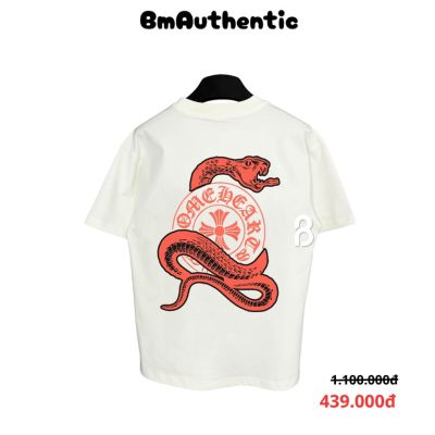 Áo Thun Chrome Hearts Crimson Viper Cotton Cao Cấp Form Rộng - BM Authentic