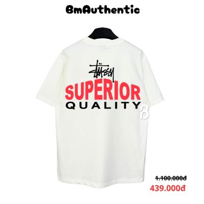 Áo Thun Stussy Superior Quality Cotton Cao Cấp Form Rộng - BM Authentic