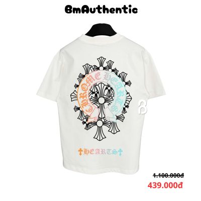 Áo Thun Chrome Hearts Gradient Cross Cotton Cao Cấp Form Rộng - BM Authentic