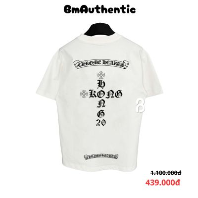 Áo Thun Chrome Hearts Hong Kong 20th Yellow Gothic Cotton Cao Cấp Form Rộng - BM Authentic