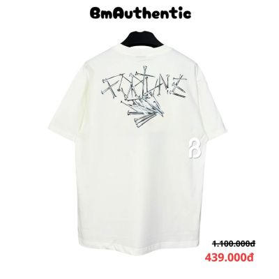 Áo Thun Stussy Fortune Nails Cotton Cao Cấp Form Rộng - BM Authentic