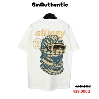 Áo Thun Stussy Desert Raider Cotton Cao Cấp Form Rộng - BM Authentic