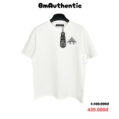 Áo Thun Chrome Hearts Cemetery Cross Multi Patch Cotton Cao Cấp Form Rộng – BM Authentic