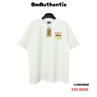 Áo Thun Stussy Fruit Pop Cotton Cao Cấp Form Rộng - BM Authentic