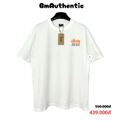 Áo Thun Stussy Dover Street Market London Cotton Cao Cấp Form Rộng - BM Authentic