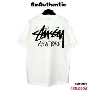 Áo Thun Stussy New York Cotton Cao Cấp Form Rộng - BM Authentic