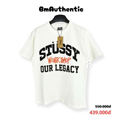 Áo Thun Stussy Workshop Our Legacy Cotton Cao Cấp Form Rộng - BM Authentic