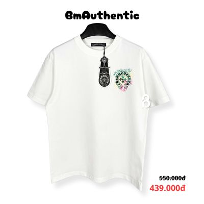 Áo Thun Chrome Hearts Splash Horseshoe Multicolor Cotton Cao Cấp Form Rộng - BM Authentic
