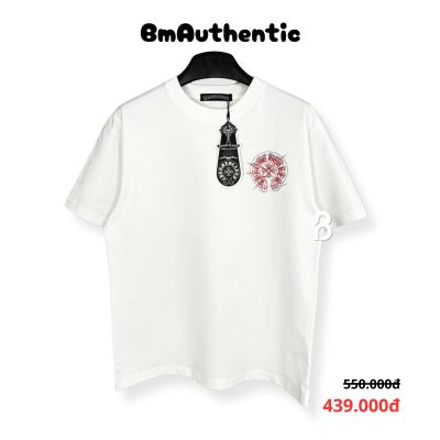 Áo Thun Chrome Hearts Slashed Horseshoe Cotton Cao Cấp Form Rộng - BM Authentic