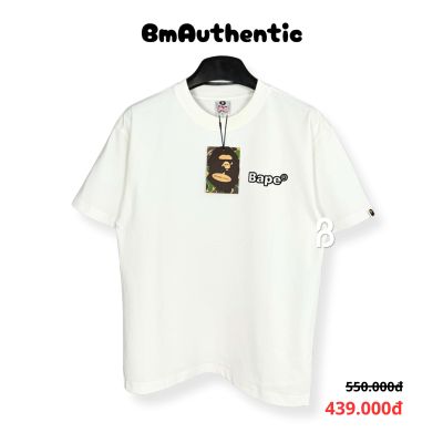 Áo Thun BAPE Busy Works Logo Collage Cotton Cao Cấp Form Rộng - BM Authentic