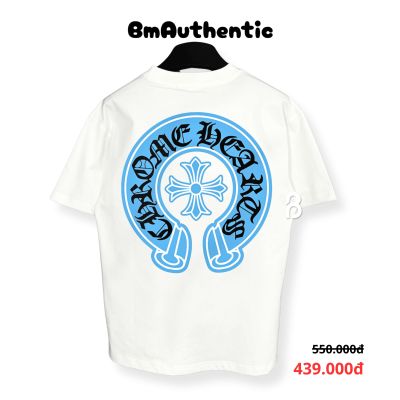 Áo Thun Chrome Hearts Neon Blue Ring Cotton Cao Cấp Form Rộng - BM Authentic