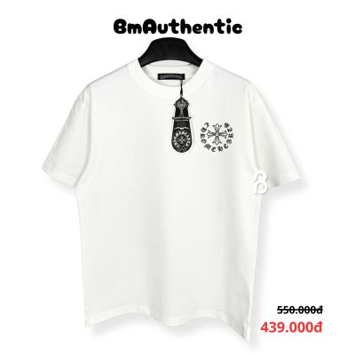 Áo Thun Chrome Hearts Gothic Cross Cotton Cao Cấp Form Rộng - BM Authentic