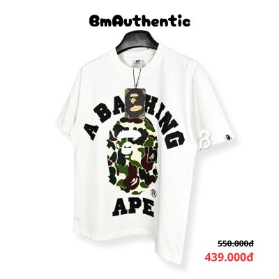 Áo Thun A Bathing Ape Camo Logo Cotton Cao Cấp Form Rộng - BM Authentic