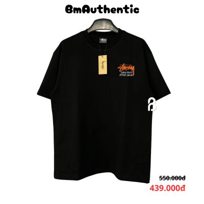 Áo Thun Stussy Dover Street Market London Cotton Cao Cấp Form Rộng - BM Authentic