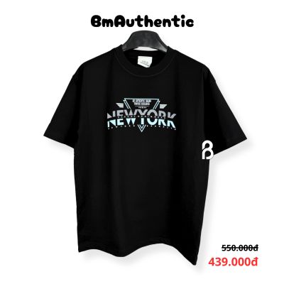 Áo Thun MLB New York Yankees Denim Style Cotton Cao Cấp Form Rộng - BM Authentic