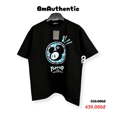Áo Thun Authentic Poppop Never Grow Up Cotton Cao Cấp Form Rộng - BM Authentic