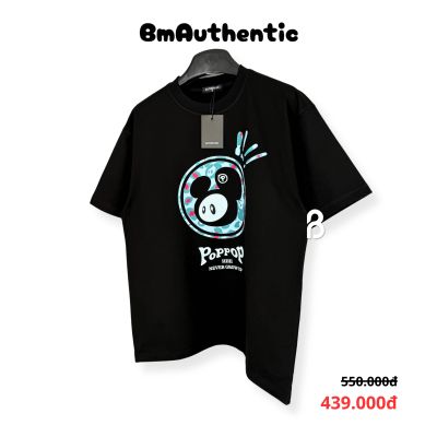 Áo Thun Authentic Poppop Never Grow Up Cotton Cao Cấp Form Rộng - BM Authentic