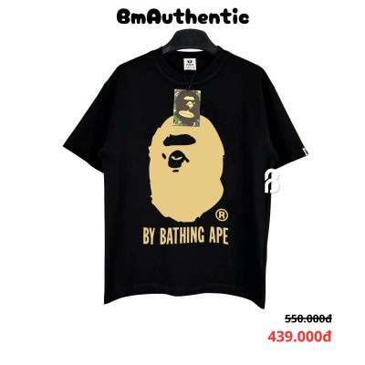 Áo Thun Bape By Bathing Ape Classic Beige Cotton Cao Cấp Form Rộng - BM Authentic