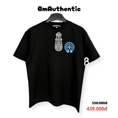 Áo Thun Chrome Hearts Neon Blue Ring Cotton Cao Cấp Form Rộng - BM Authentic