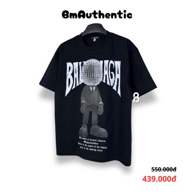 Áo Thun Balenciaga Doll Cotton Cao Cấp Form Rộng - BM Authentic