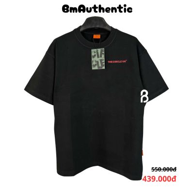 Áo Thun Circle 1-800 Disappearing Slogan Eye Print Cotton Cao Cấp Form Rộng - BM Authentic