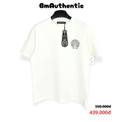 Áo Thun Chrome Hearts Classic Horseshoe Black Cotton Cao Cấp Form Rộng - BM Authentic