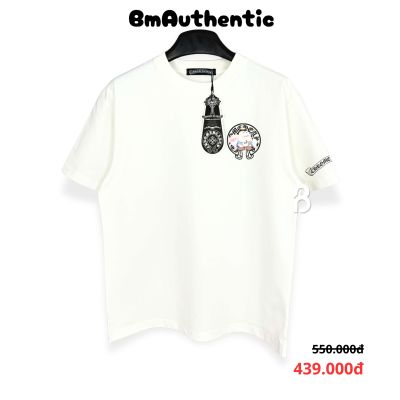 Áo Thun Chrome Hearts Hắc Bạch Trư Bát Giới Cartoon Cotton Cao Cấp Form Rộng - BM Authentic