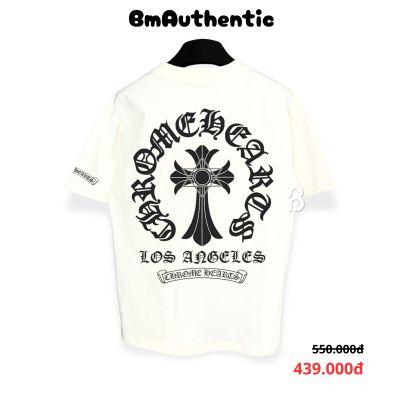 Áo Thun Chrome Hearts Los Angeles Cross Cotton Cao Cấp Form Rộng - BM Authentic
