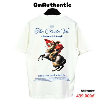 Áo Thun Circle Napoleon Athleisure Cotton Cao Cấp Form Rộng - BM Authentic