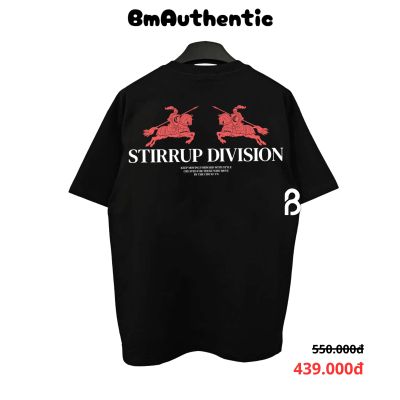 Áo Thun Circle Stirrup Division Knight Cotton Cao Cấp Form Rộng - BM Authentic