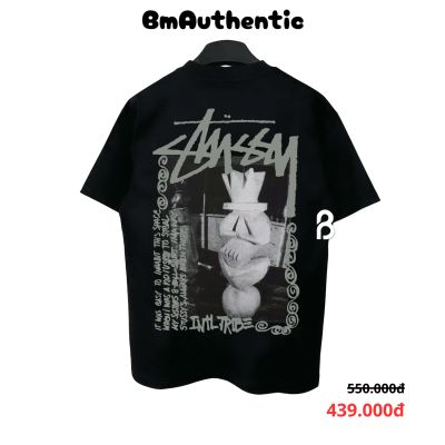 Áo Thun Stussy Infiltrate Art Graphic Cotton Cao Cấp Form Rộng - BM Authentic