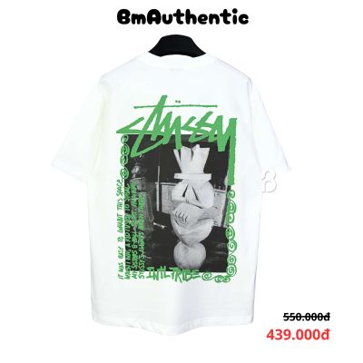 Áo Thun Stussy Infiltrate Art Graphic Cotton Cao Cấp Form Rộng - BM Authentic