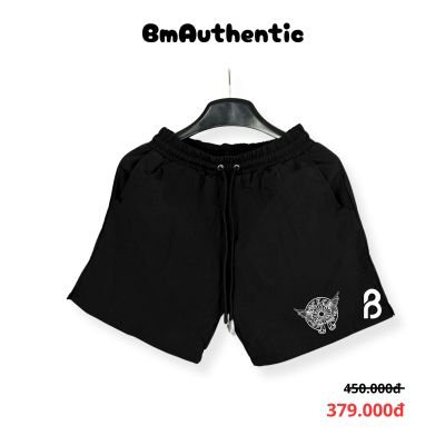 Quần Short Chrome Hearts Winged Cross Cotton Cao Cấp - BM Authentic