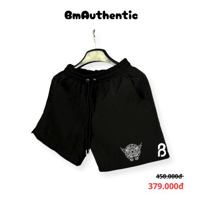 Quần Short Chrome Hearts Winged Cross Cotton Cao Cấp - BM Authentic