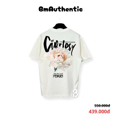 Áo Thun CIRCLE FLOWER PEACE Cotton Cao Cấp Form Rộng - BM Authentic
