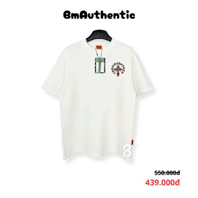 Áo Thun Chrome Hearts Red Cross Cotton Cao Cấp Form Rộng - BM Authentic