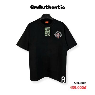 Áo Thun Chrome Hearts Red Cross Cotton Cao Cấp Form Rộng - BM Authentic