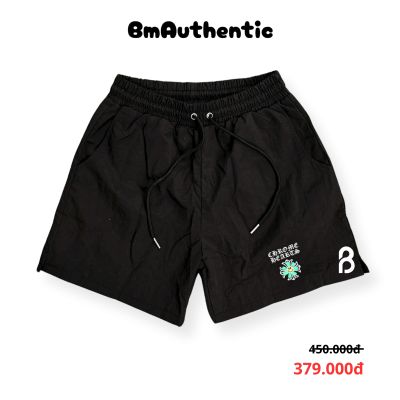 Quần Short Chrome Hearts Flower Xanh Cotton Cao Cấp - BM Authentic