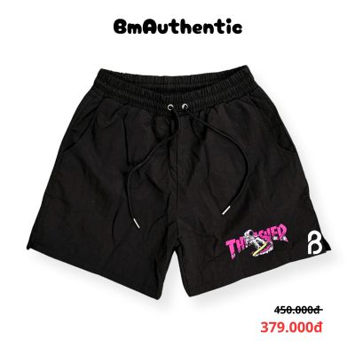 Quần Short Thrasher Space Skater Hồng Cotton Cao Cấp - BM Authentic