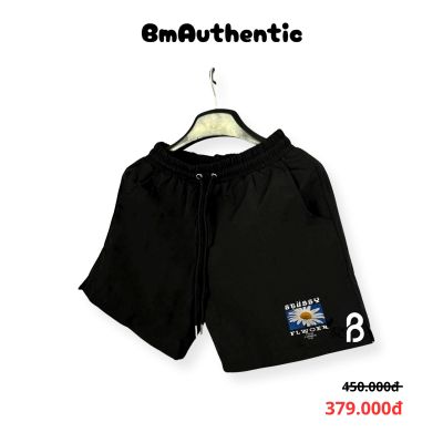 Quần Short Stussy Flower Cotton Cao Cấp - BM Authentic