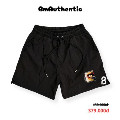 Quần Short Stussy 8Ball Poster Cotton Cao Cấp - BM Authentic