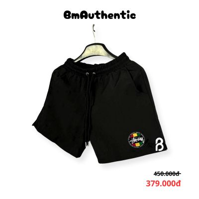 Quần Short Stussy Tribe Circle Cotton Cao Cấp - BM Authentic