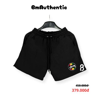 Quần Short Stussy Tribe Circle Cotton Cao Cấp - BM Authentic