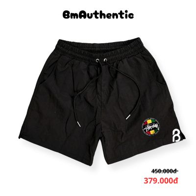 Quần Short Stussy Tribe Circle Cotton Cao Cấp - BM Authentic