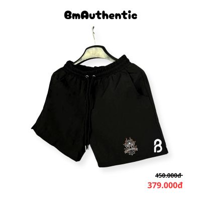 Quần Short Chrome Hearts Flaming Dagger Cotton Cao Cấp - BM Authentic