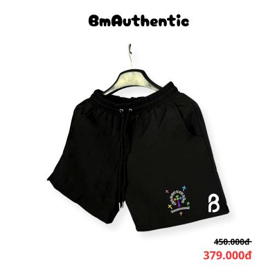 Quần Short Chrome Hearts Rainbow Cross Cotton Cao Cấp - BM Authentic