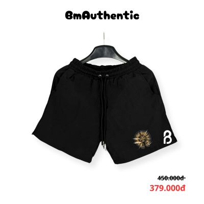 Quần Short Chrome Hearts Gold Slash Cotton Cao Cấp - BM Authentic