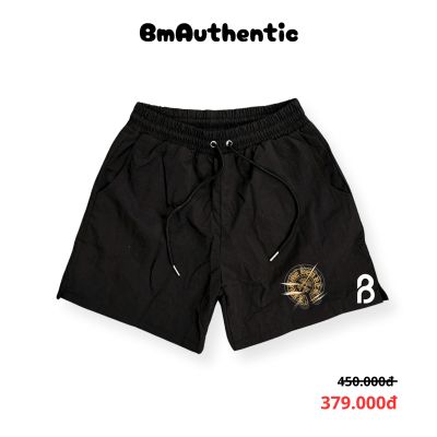Quần Short Chrome Hearts Gold Slash Cotton Cao Cấp - BM Authentic